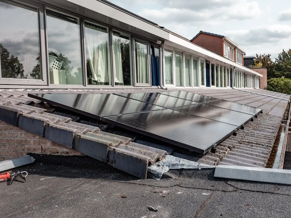 Panneaux photovoltaïques en toiture